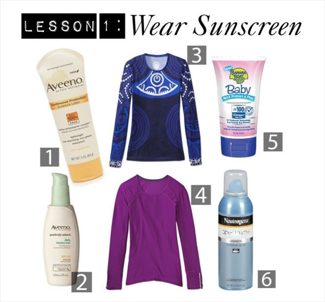 30 Days to 40—Lesson 1: Wear Sunscreen