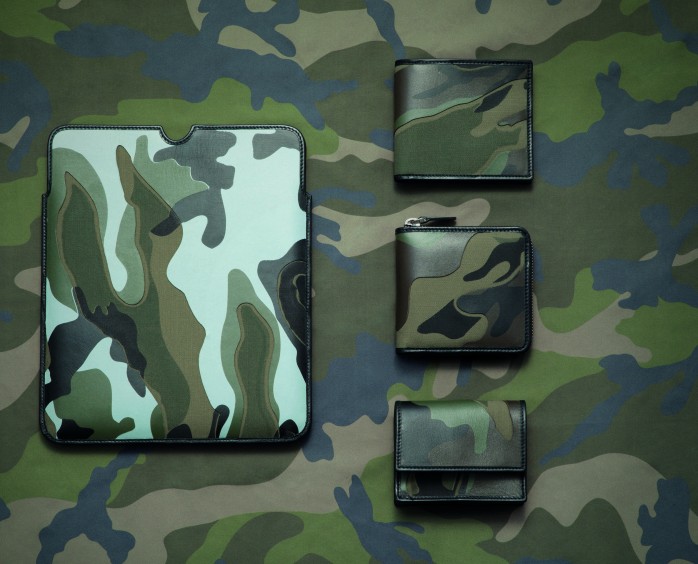 Valentino camouflage accessories for spring 2013